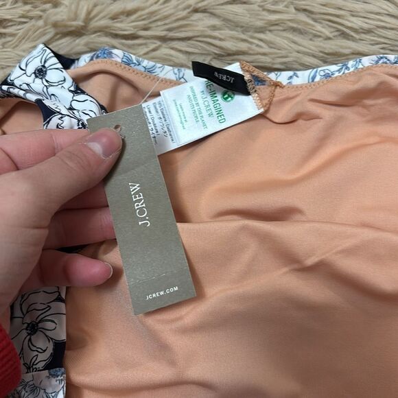 J Crew high rise mixed magnolia floral bikini bottoms size XXL new - Picture 4 of 5